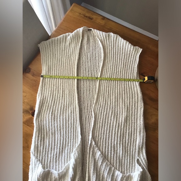 Free People knit long sweater vest - Picture 7 of 9